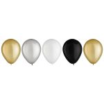 15 Pack-11" Latex Balloons Assortment - Luxe