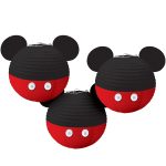 Mickey Mouse Forever Paper Lanterns 3pc/Set