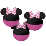 Minnie Mouse Forever Paper Lanterns 3ct