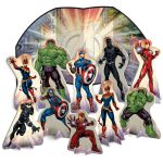 11pc/Set-Marvel Avengers Powers Unite Table Decoration