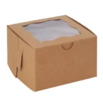 50 Pack- 4" Pastry Boxes with Window