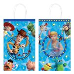 Toy Story 4 Printed Paper Kraft Bags 8ct