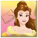 16ct Disney Princess Luncheon Napkins - Belle