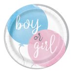 8ct- Gender Reveal Party 9" Plates