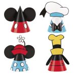 MICKEY MOUSE PARTY HAT 8ct