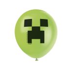 8 Pack- MineCraft 12in Balloon