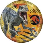 8 Pack- Jurassic World 9" Plates