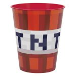4 Pack- MineCraft 10oz Plastic Cup