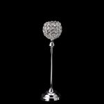 15"-Crystal Ball Candle Holder Stand