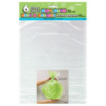 Clear Large 6ct Cellophane Bags 20"x16"