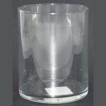24.5oz- Heavy Duty Glass Cylinder Jar