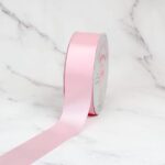 50 Yard- 1.5" Single Faced Satin Ribbon-Light Pink