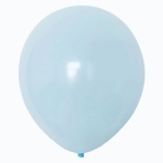 72 Pack 12" Blue Macaron Balloons