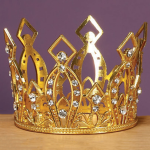 Alloy Crown with Rhinestones