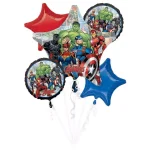 5 Pack-Avengers Foil Balloon Bouquet