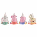Peppa Pig Confetti Party Mini Party Hats, 8ct