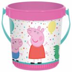 Peppa Pig Confetti Party Favor Container, 4"x4"