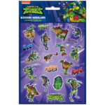Rise of the TMNT Sticker Sheets, 4ct with 80 Stickers
