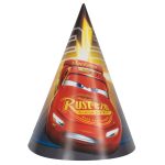 CARS III PARTY HAT 8ct