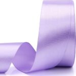 50 Yard- 1.5" Single Faced Satin Ribbon-Lavender