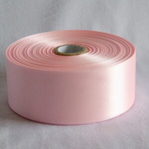 Single Face Satin Ribbon, 1-1/2-Inch, 50 Yards, Light Pink